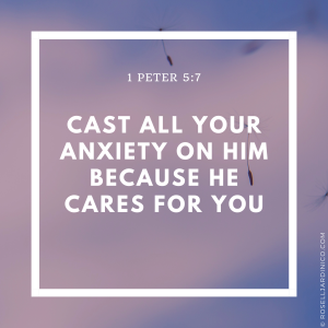 10 Bible Verses for the Anxious Mind | © Rosell Jardinico | 1 Peter 5:7